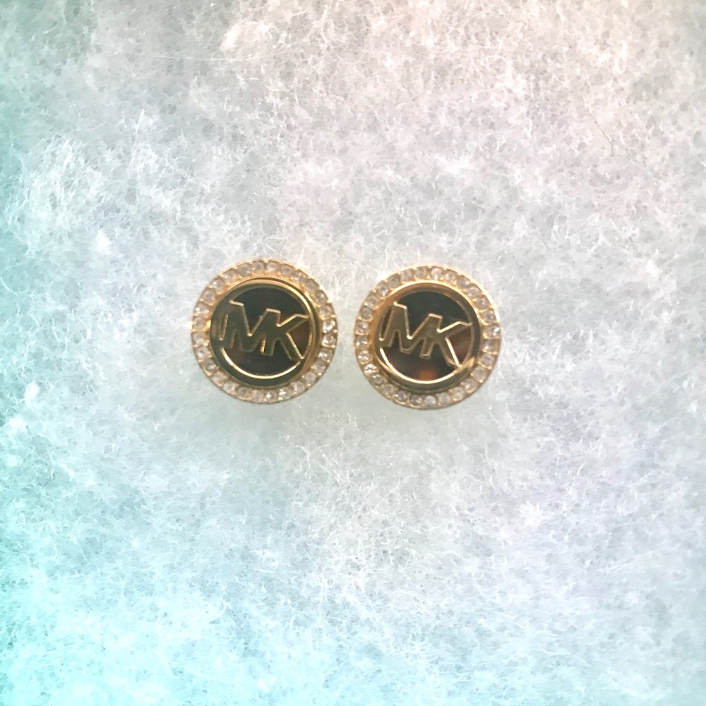 Michael Kors Pave Stud Earrings